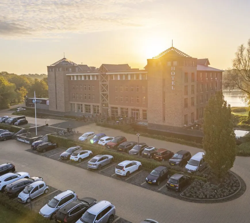 Parkhotel Horst vanuit de lucht