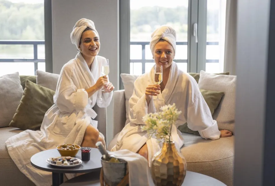 Wellness-Lounge im Parkhotel Horst