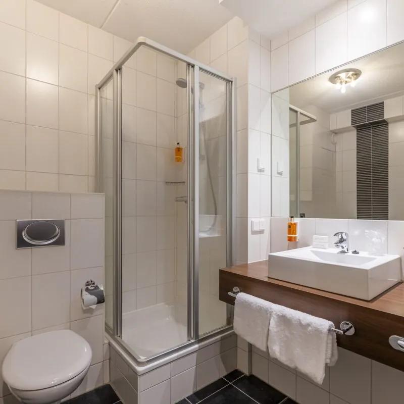Badkamer Deluxe Kamer | Parkhotel Horst