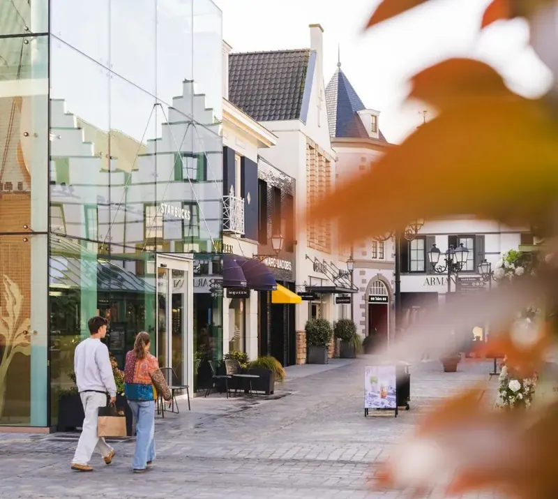 Winkelstraat in Designer Outlet Roermond