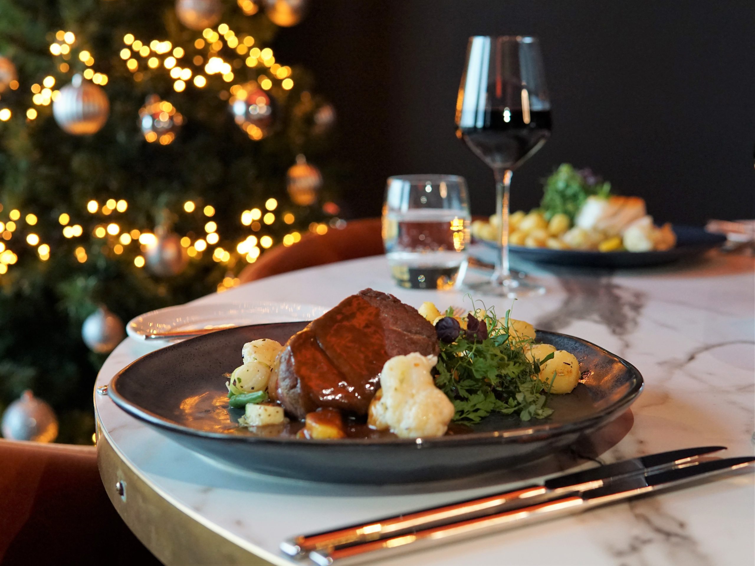 Kerstarrangement Parkhotel Horst