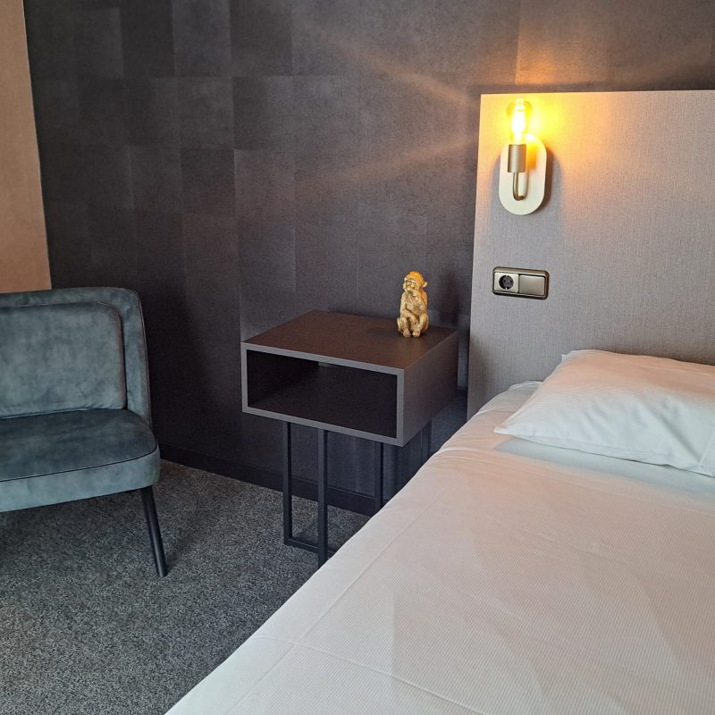 Deluxe kamer - bed Parkhotel Horst