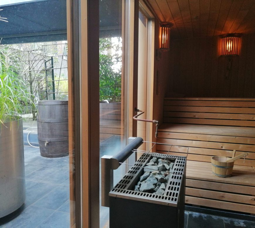 Binnen- buiten sauna | Wellness | Ontspannen | Parkhotel Horst | Wellness hotel |