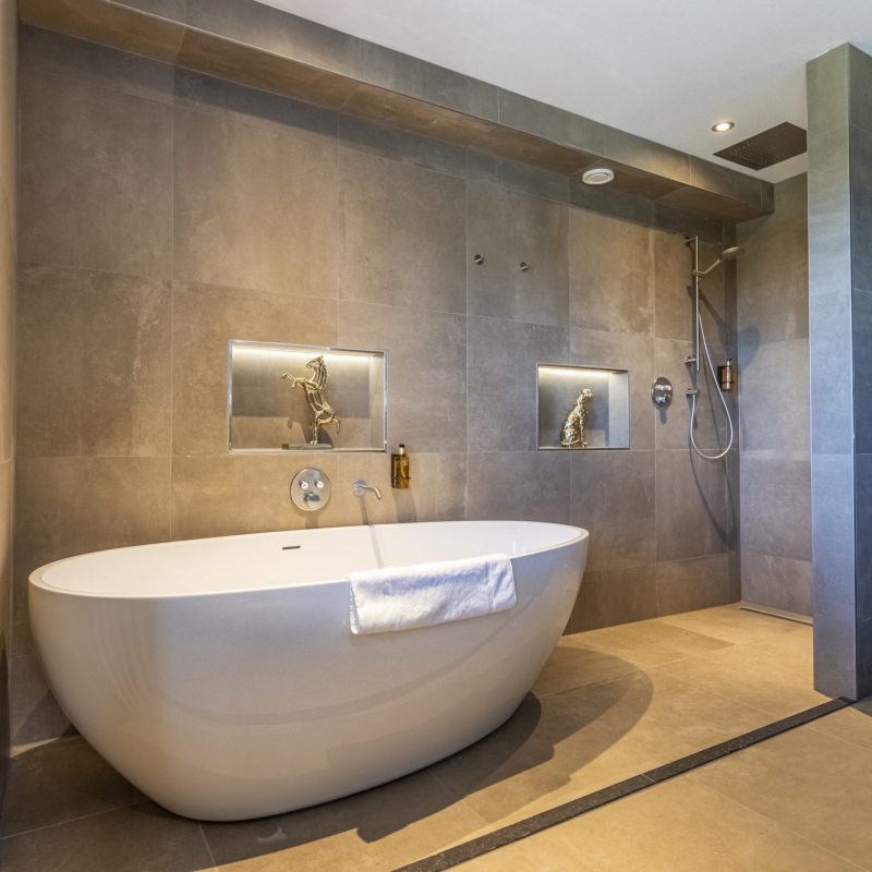 Badkamer Torensuite Parkhotel Horst