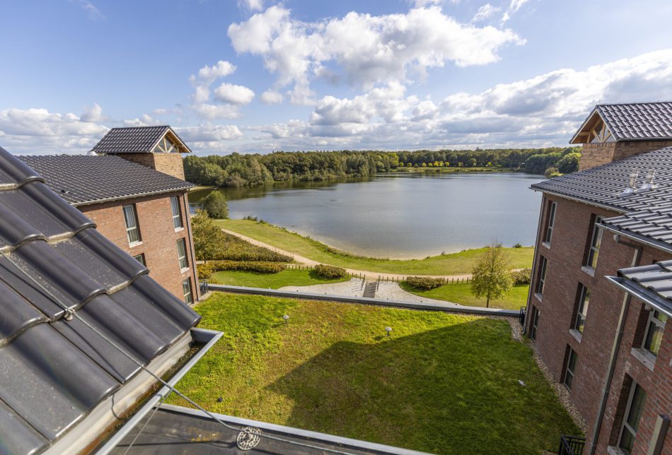 Uitzicht Appartement Parkhotel Horst